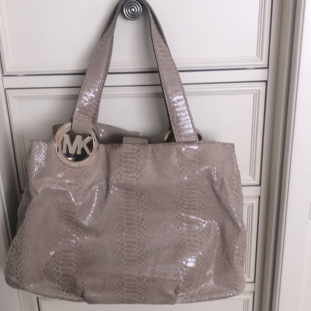 Michael Kors Snakeskin Handbag